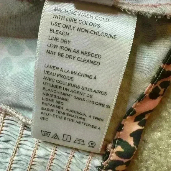 Urban Outfitters Satin Strappy Whimsigoth Animal Print Bustier Button Top Size M - Picture 8 of 9